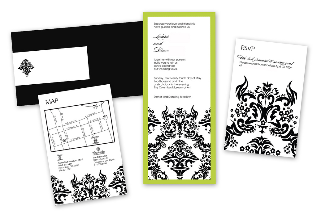  from the wording to using an online RSVP system on our website